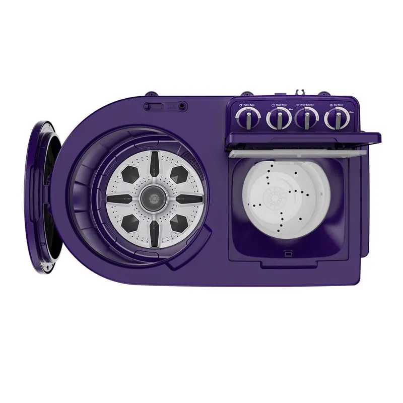 Whirlpool 8.5 Kg Semi Automatic with Faster Drying - Ace Turbo Dry Xtraa (ACE 8.5 TRB XTRAA PURPLE DZL (30350) - Image 7