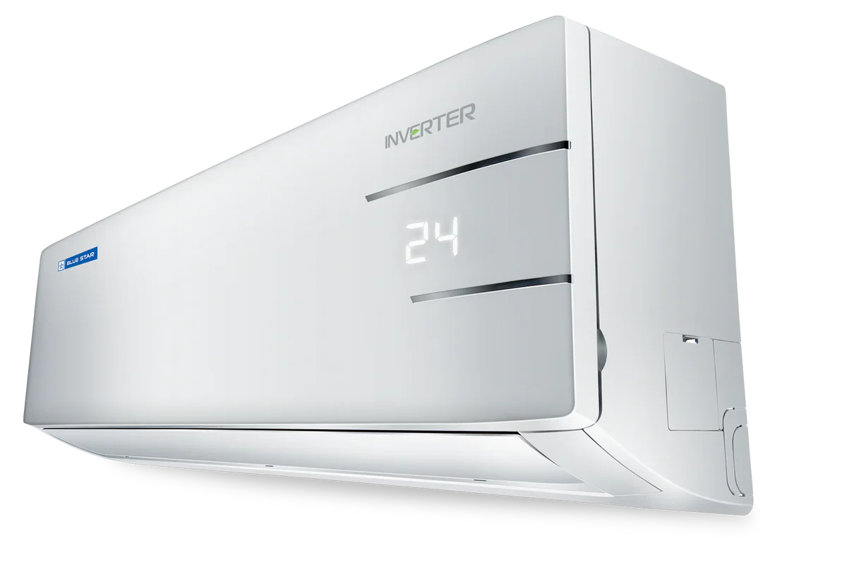 Blue Star 1.3 Ton 3 Star, Inverter Split AC (Copper,Convertible 5 in 1 Cooling, Auto Defrost, Multi Sensors, Dust Filters, Blue Fins, IC315YNU,White) - Image 3
