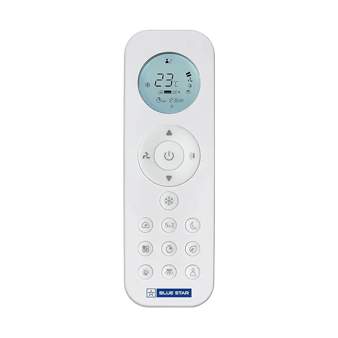 Blue Star 1.5 Ton 5 Star, 60 Months Warranty, Inverter Split AC (Copper, Convertible 5 in 1 Cooling, AI Pro, Smart Ready, 4 Way Swing, IE518RNUR, White) (Without Box) - Image 6