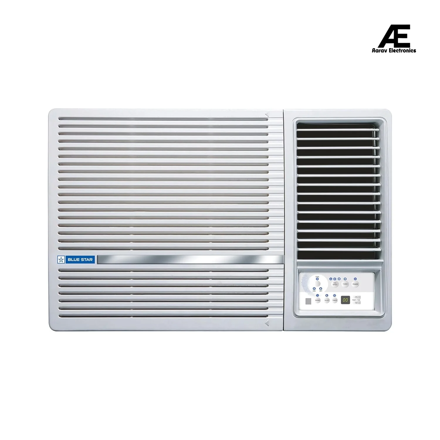 Blue Star 1 Ton 2 Star, Window AC (Copper, 2 Way Swing, Multi Sensors, Blue Fins, Self Diagnosis, WFA312LXU, White)