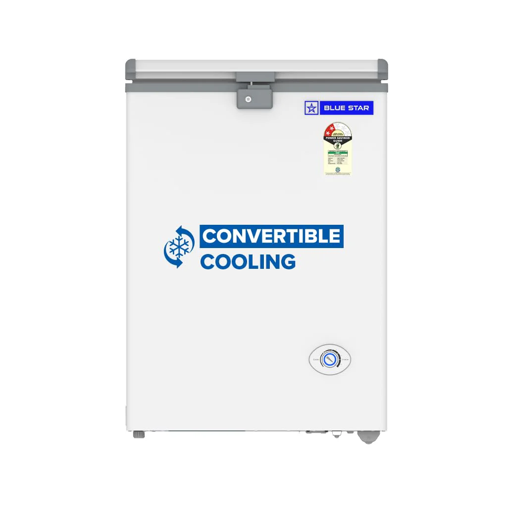 Blue Star HT2-N130, 130 Liter Hard Top Single Door Deep Freezer (108 Liter, White, 2-star) - Image 10