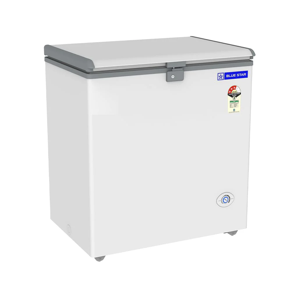 Blue Star HT3-N180, 180 Liter Hard Top Single Door Deep Freezer (161 Liter, White, 3-star) - Image 3