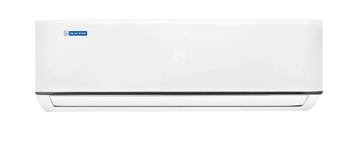 Blue Star IB312DXU 1 Ton 3 Star Inverter Split Air Conditioner | 5-in-1 Convertible Cooling | Copper Condenser | Turbo Cool | White