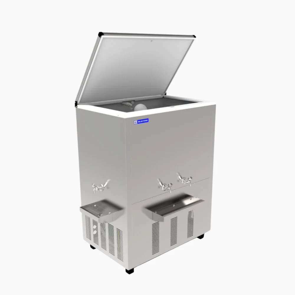Blue Star SWC150400SST 400L Storage 150 LPH Commercial Stainless Steel Water Cooler - Image 3