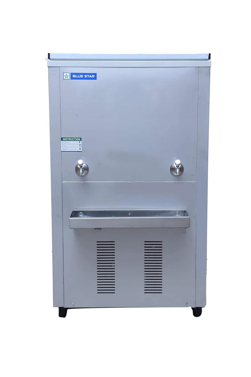 Blue Star Water Cooler SWC120120SS 120 Liter Double Tap Fully Stainless Steel Body