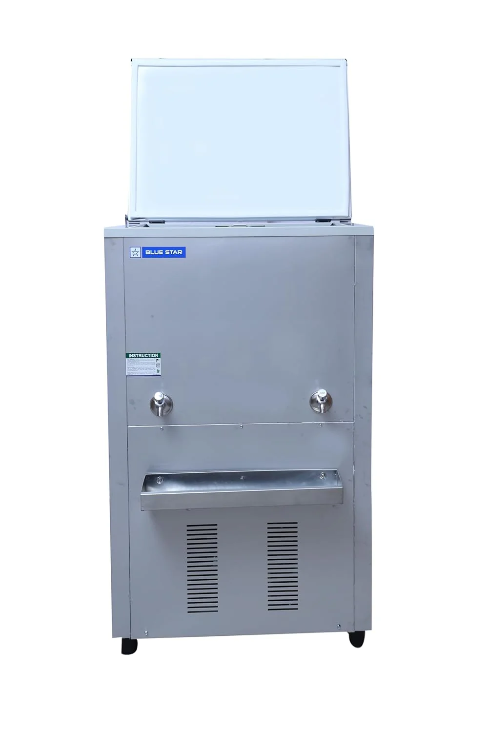 Blue Star Water Cooler SWC60120SS 120 Liter Double Tap Stainless Steel Body - Image 2
