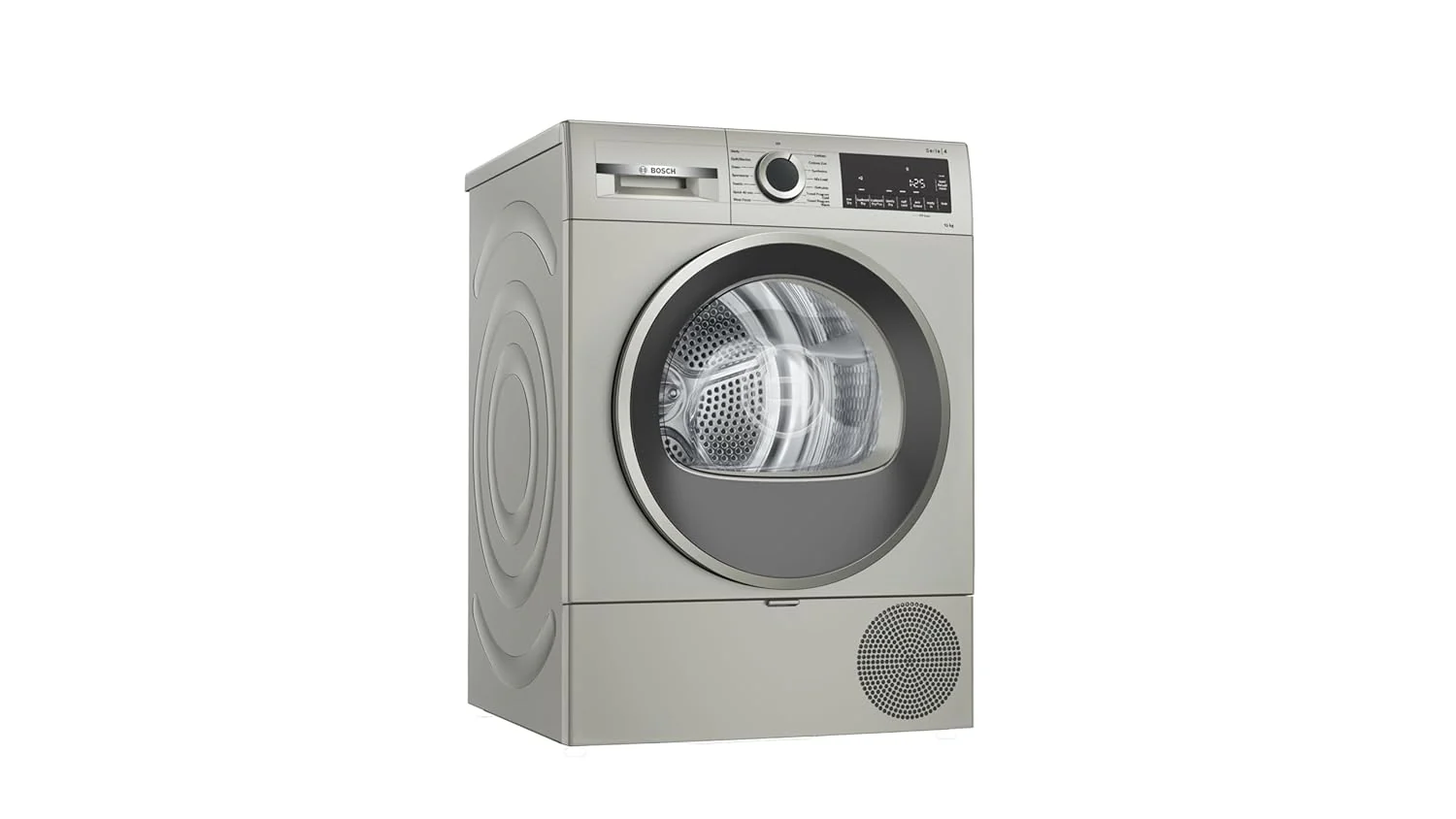 Bosch 10 kg Front Load Fully-Automatic Condenser Tumble Dryer, 100% Drying, 5 Drying Options, Reduces 99.9% Allergens, Ready-to-Wear No Crease, Silver Inox, WQG2520XIN - Image 6