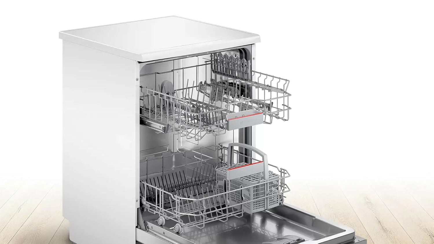 Bosch 13 Place Settings free-standing Dishwasher (SMS6ITW00I, White) - Image 2