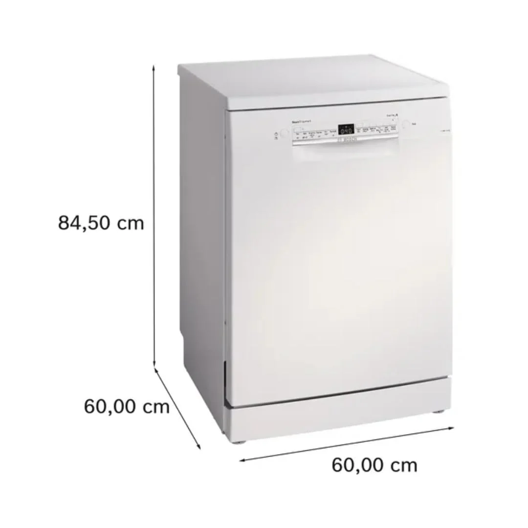 Bosch 14 Place Settings Dishwasher (SMS6IKW01I, Free-Standing, 60 cm, White, Home Connect, EcoSilence Drive, Intensive Kadhai Wash, Inverter Motor) - Image 3