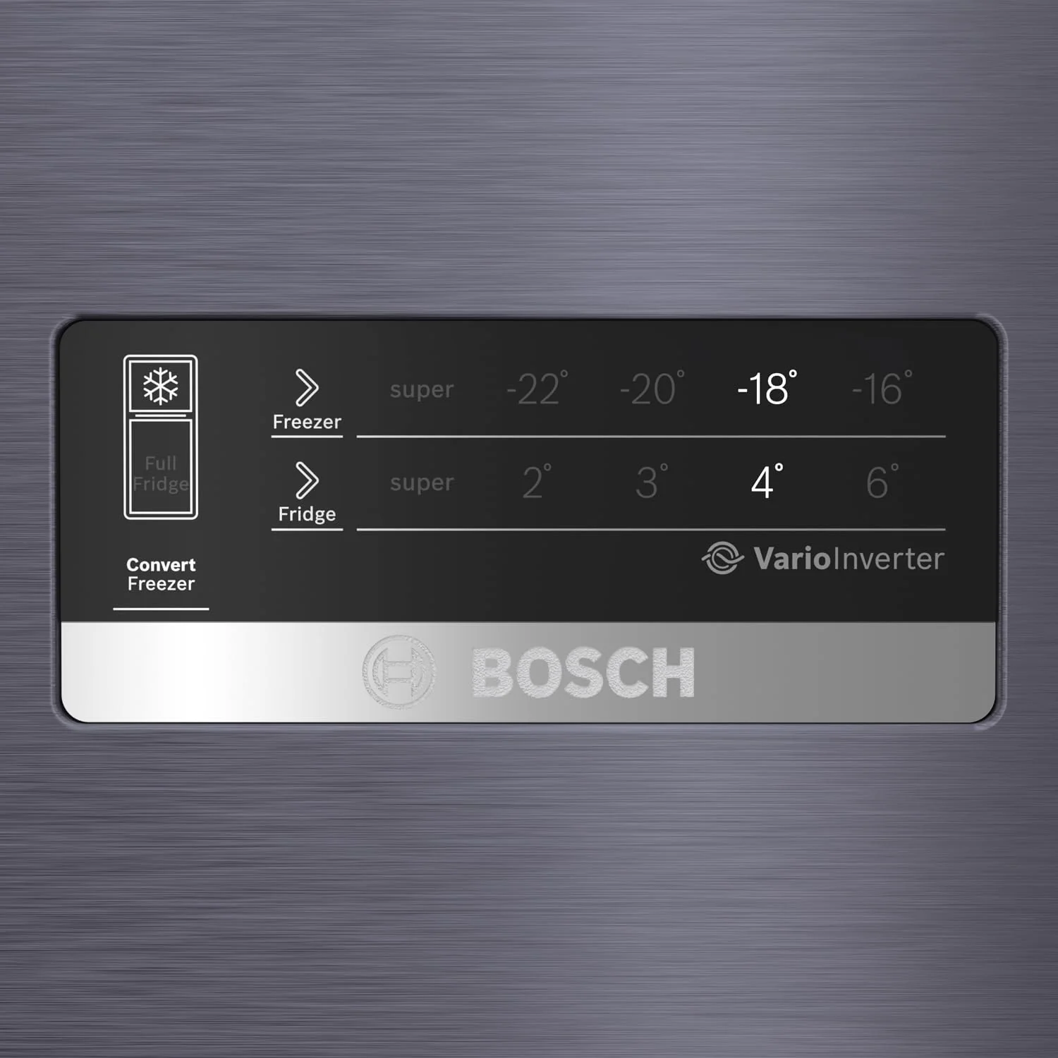 Bosch 243L, 2 Star, Frost Free Double Door Refrigerator | 6-in-1 Convertible Modes | 80min Convert | Touch Panel | Extend Cool up to 18 hrs | SuperFreeze (CTC27U12VI, Dark Lake, 2026) - Image 7