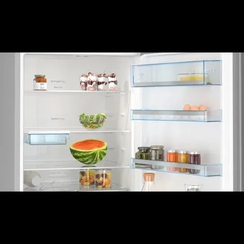 Bosch 508L 2 Star Inverter Frost Free Bottom Freezer Refrigerator (KGN56LB42I, Digital Display, Super Freeze, 80min Convert, Black Glass Door, VitaFresh, MultiAirflow, Home Connect) - Image 2