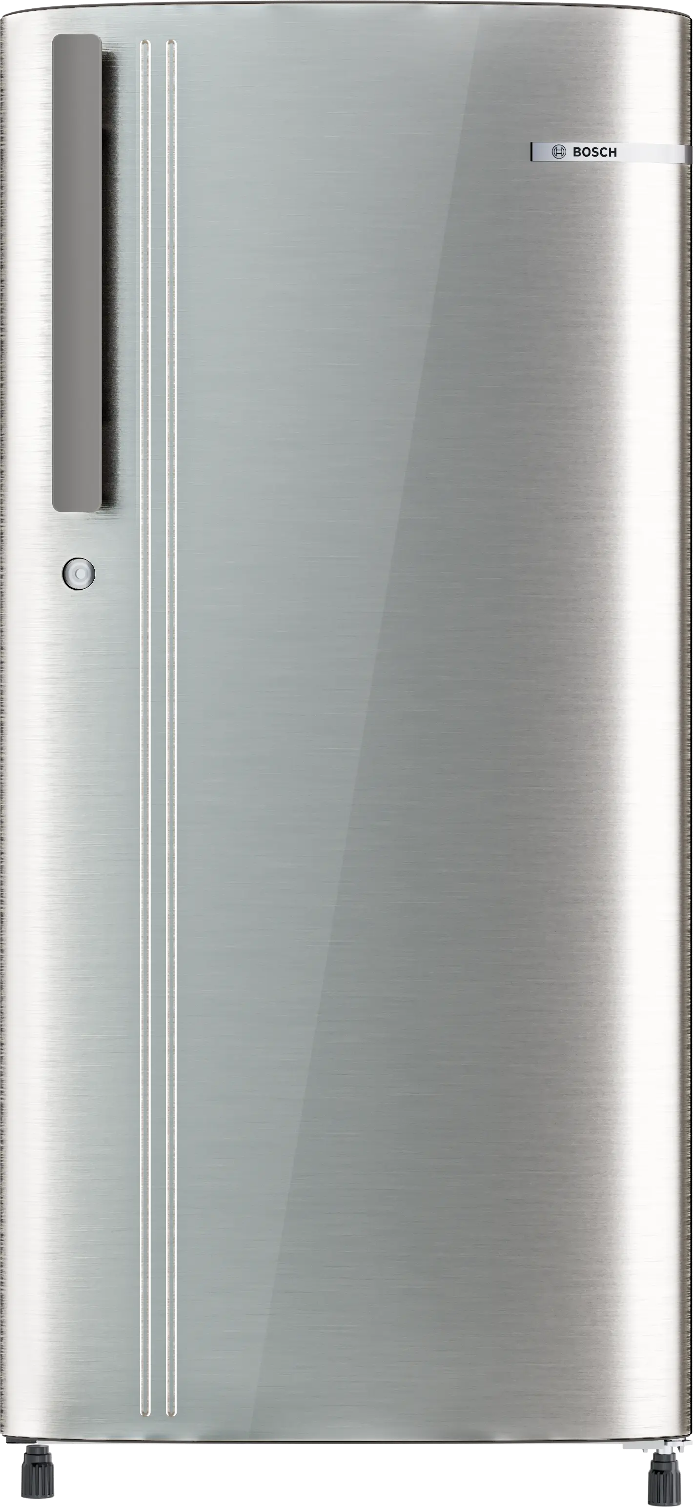 Bosch COT18S41EI 183L Single Door Refrigerator, Direct Cool, VitaFresh Technology, Inverter Compressor, Fast Ice Making, Toughened Glass Shelves, LED Lighting (Silver Finish)