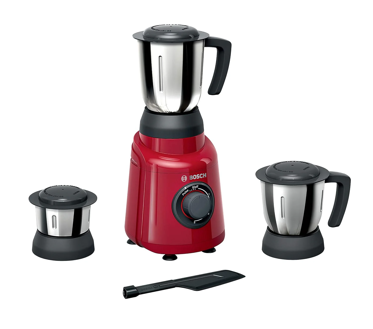 Bosch MGM2133RIN TrueMixx Joy 500W Mixer Grinder (Red) - Image 2