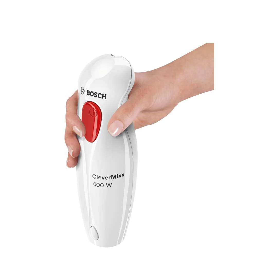 Bosch MS1WR1111I 400W Steel Leg Hand Blender with Beaker (White) - Image 5