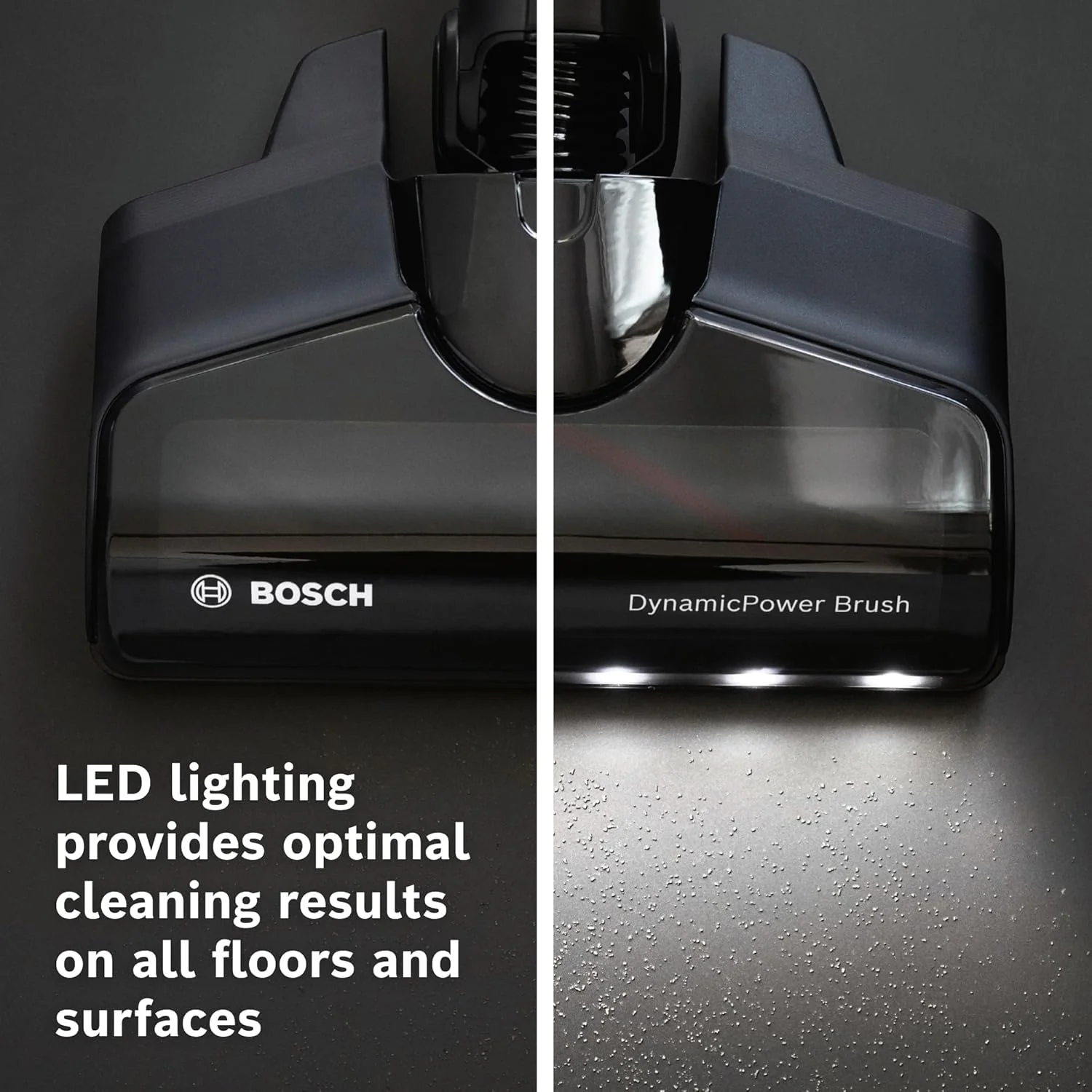 Bosch Unlimited 7 Cordless Vacuum Cleaner with Rechargeable 3.0 Ah Battery and FlexTube, LED Lighting, 10-Year Motor Warranty, in Graphite - Image 12