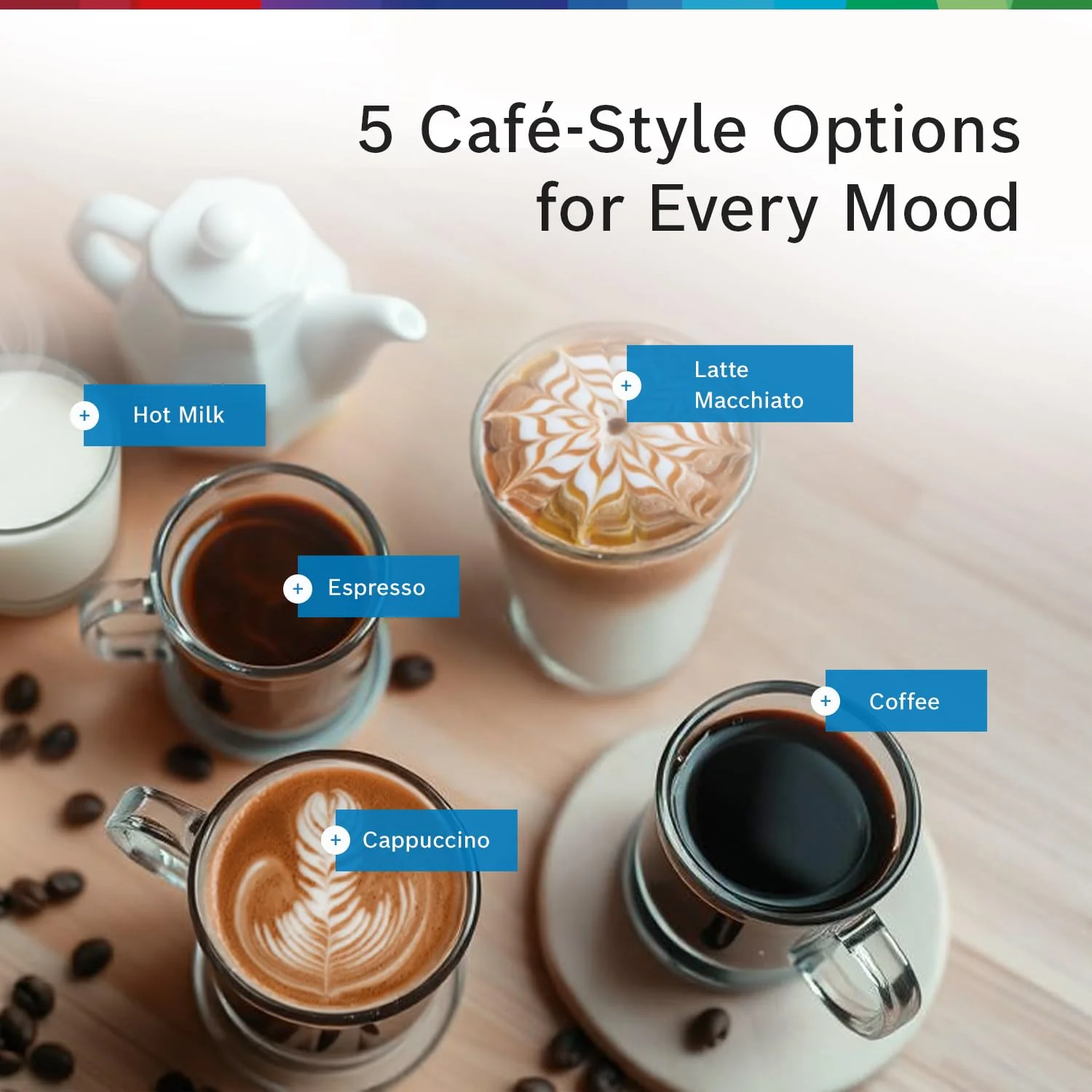 Bosch VeroCafe Series 2, Fully Automatic Espresso Machine Silk Silver - Image 3