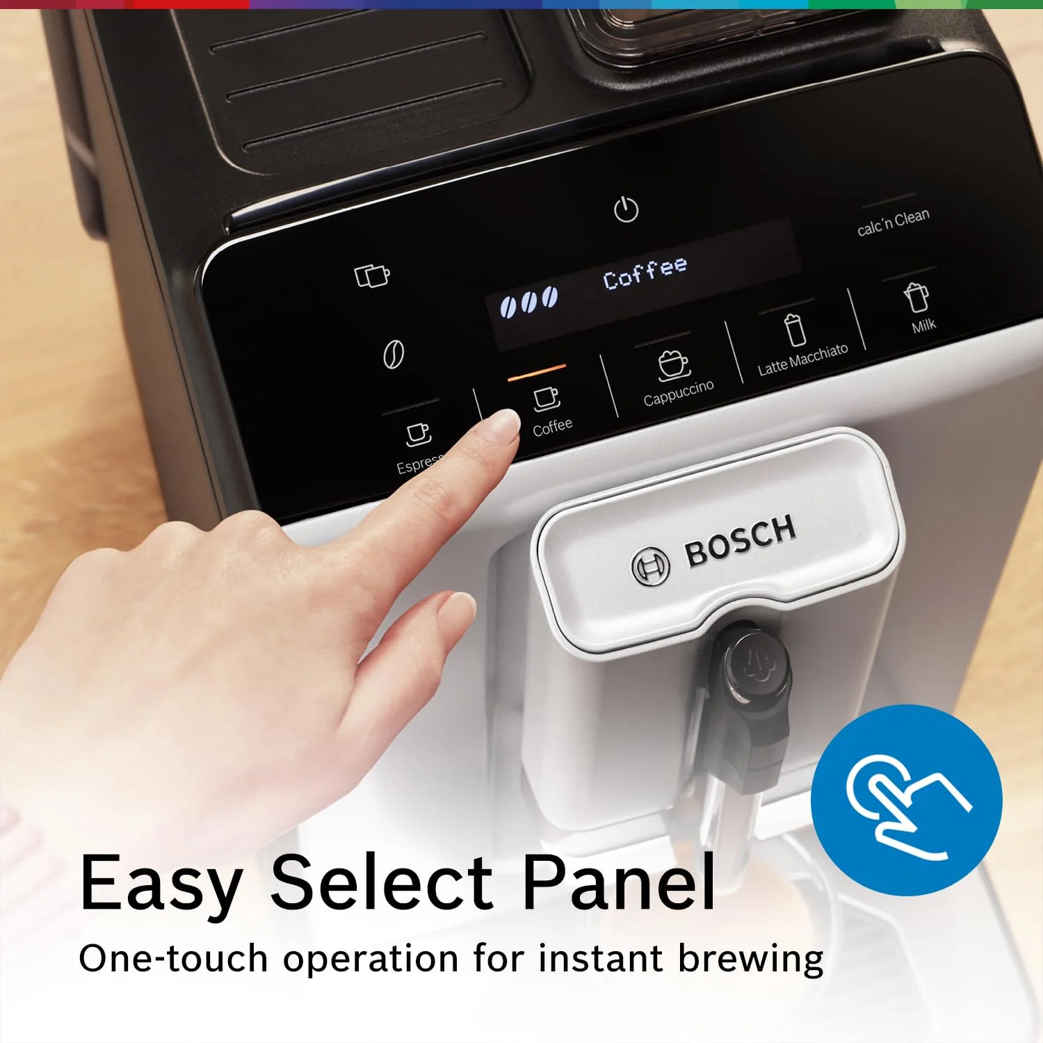 Bosch VeroCafe Series 2, Fully Automatic Espresso Machine Silk Silver - Image 5