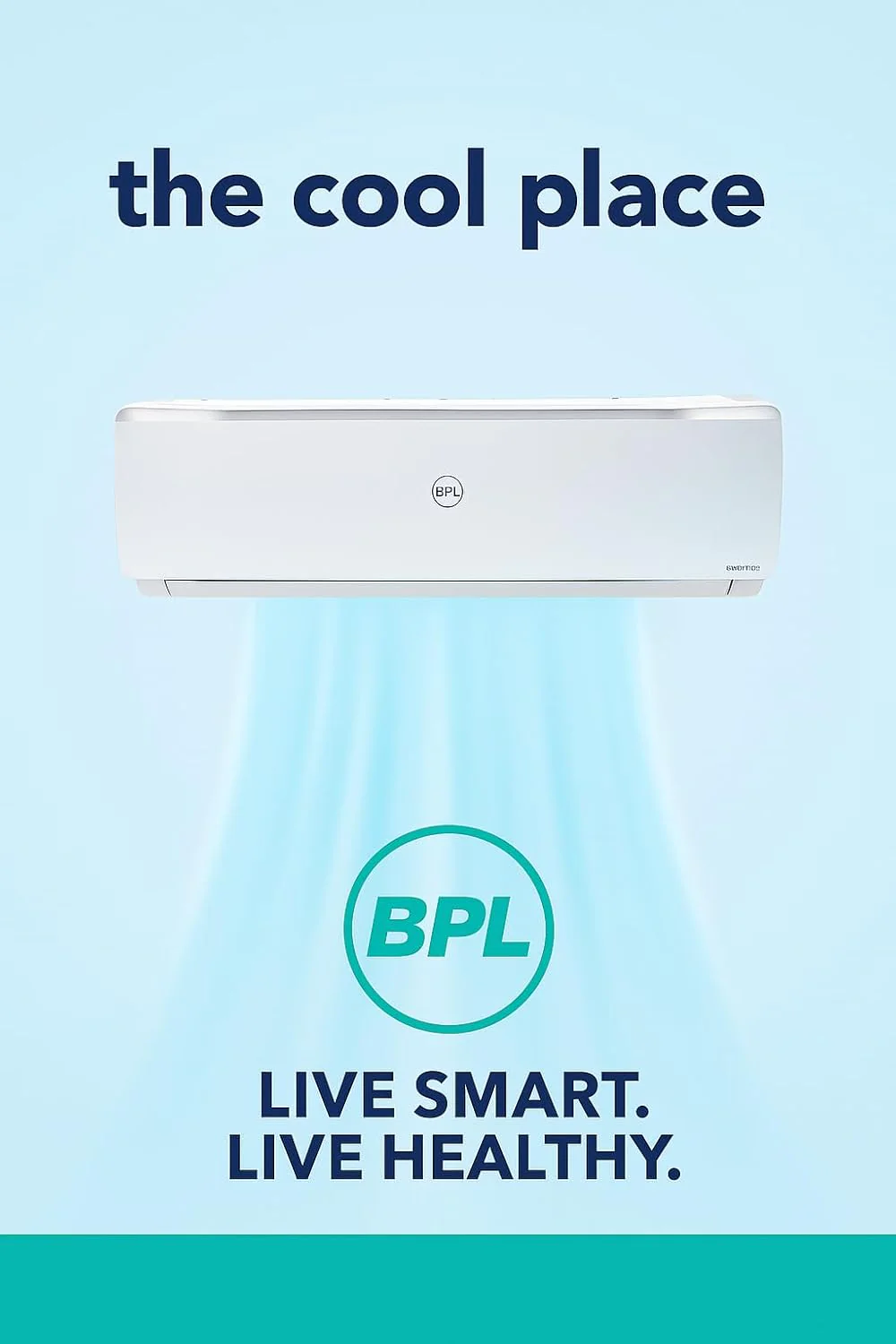 BPL 1.5 Ton 3 Star, Inverter Split AC (Copper, 6-in-1 Expandable, with Blue Fin Coating,PM 2.5 Filter, Powered by AI) BAS-V183ATFC5, WHITE,2025 Launch(5 Year Comprehensive Warranty) - Image 2