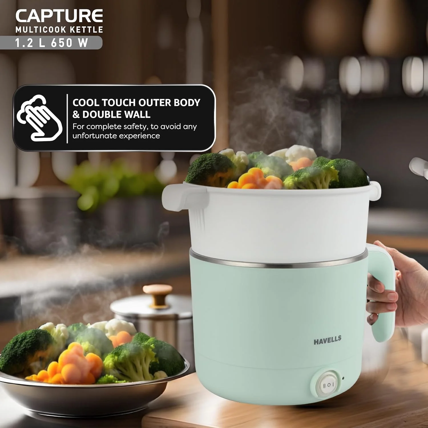Capture 1.2L Multicook Electric Kettle - Image 3