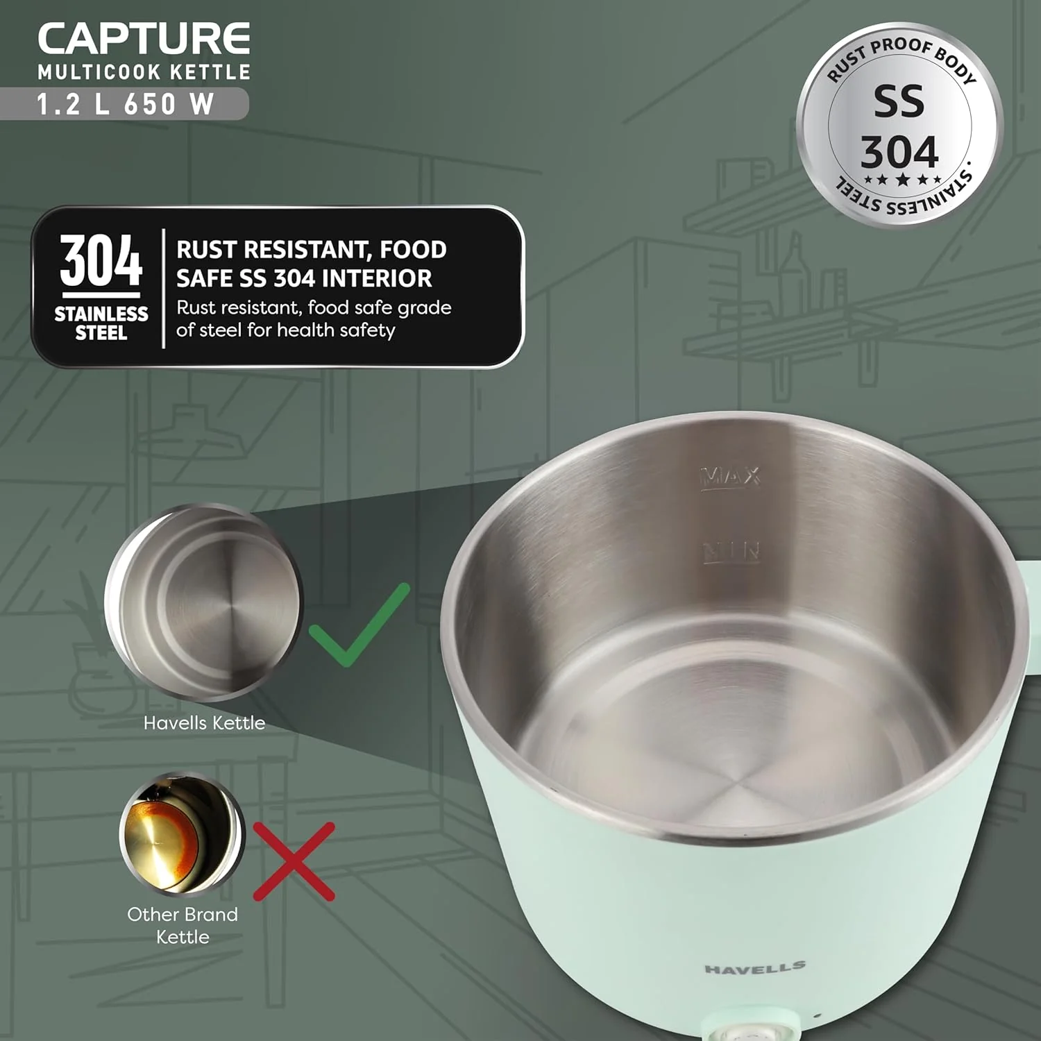 Capture 1.2L Multicook Electric Kettle - Image 5