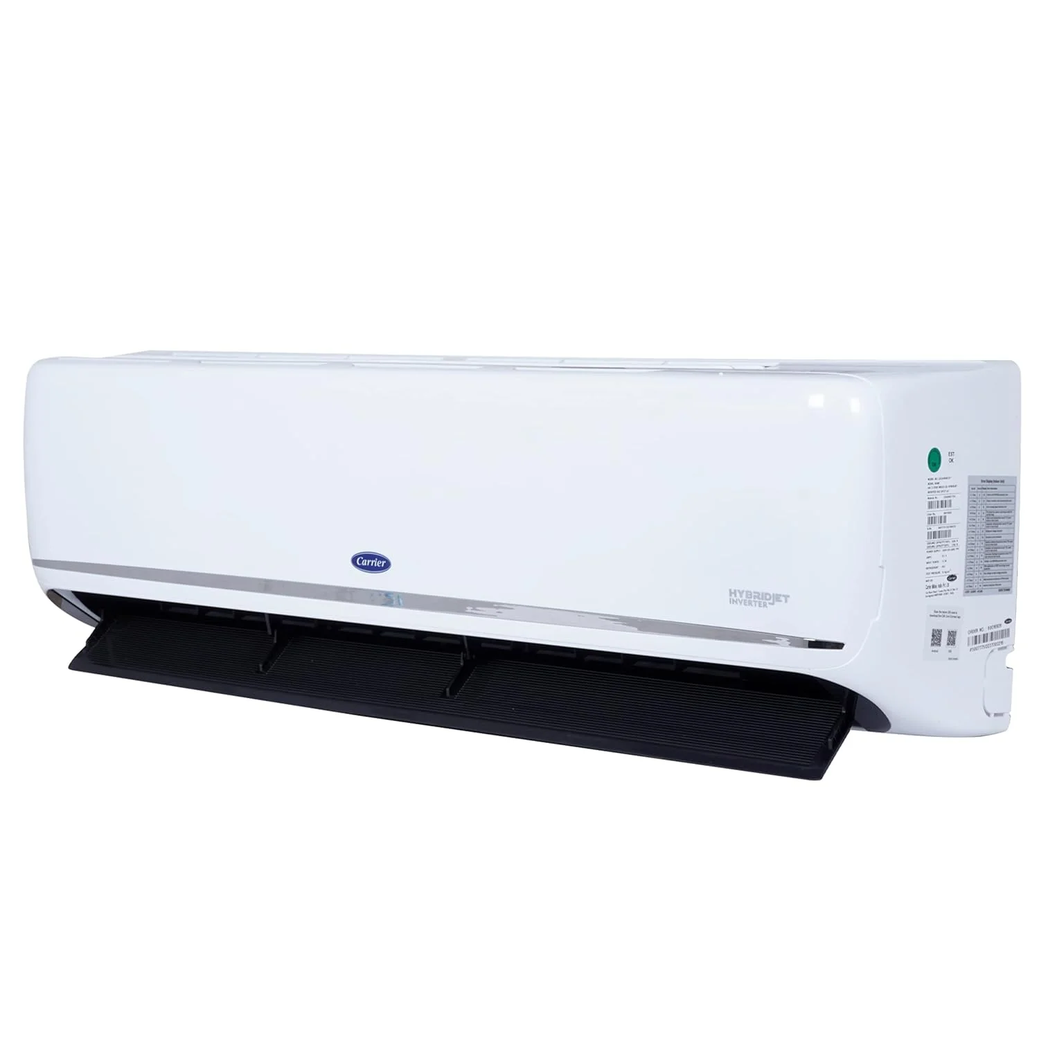 Carrier 2 Ton 3 Star Indus CXi Hybridjet Inverter Split AC (R32 Refrigerant, Copper Condenser, Stabilizer Free, CAI24IN3R31F1,White) Without Box/Open Box - Image 3