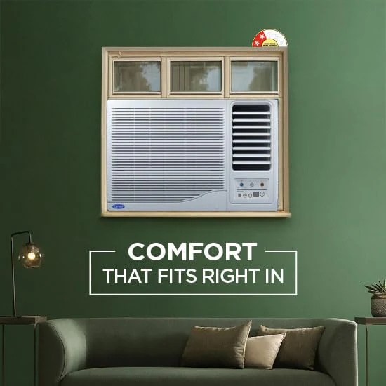 Carrier Estrella Gx 1 Ton 2 Star Window Air Conditioner (R32 Refrigerant, Turbo Mode, Energy Saver, Dust Filter, High Ambient Cooling up to 50°C, White) CAW12EC2R36F0 - Image 7