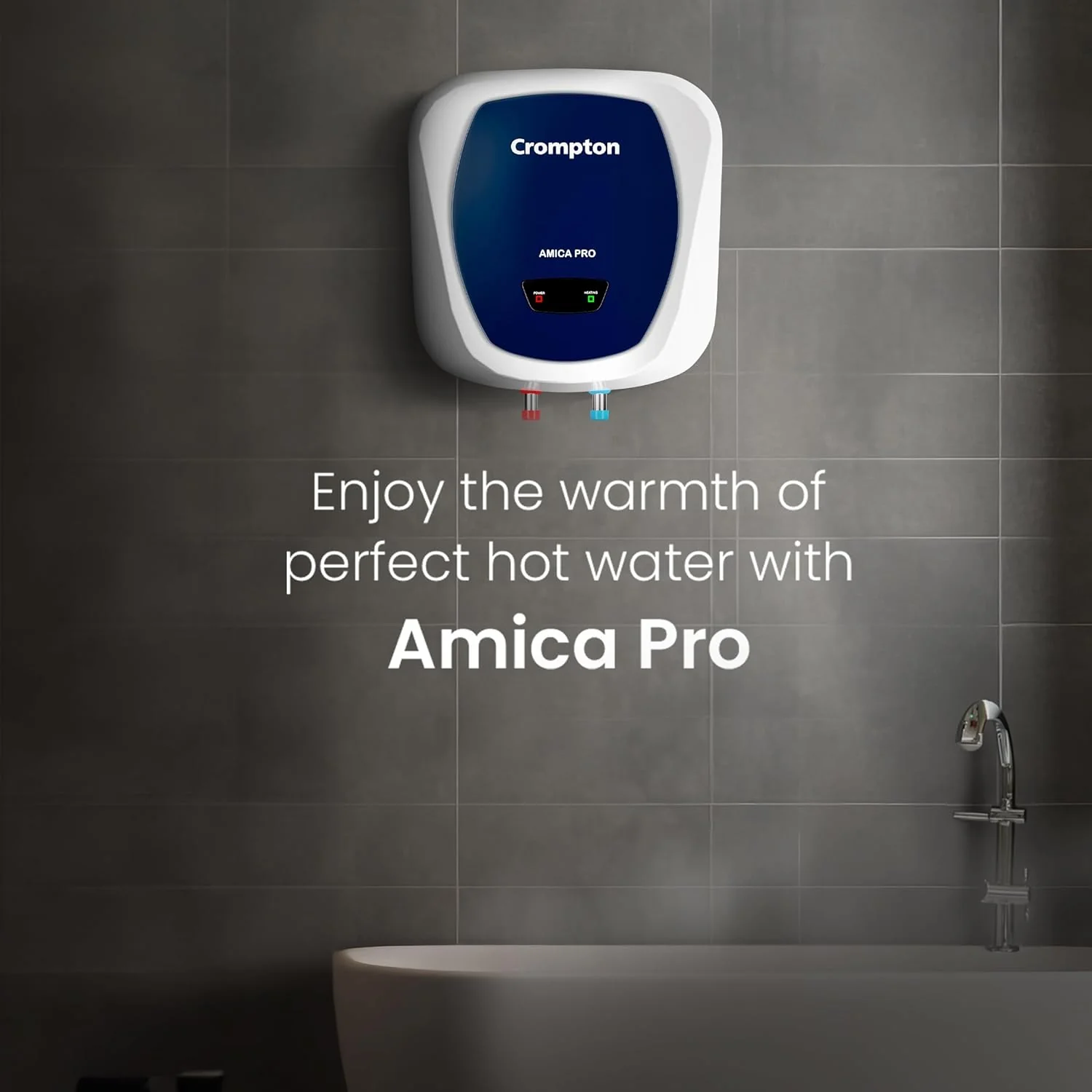 Crompton Amica Pro 15L Storage Water Heater (ASWH-5215) | 2000W | 5 Star Rated | Rust-Proof Body - Image 3