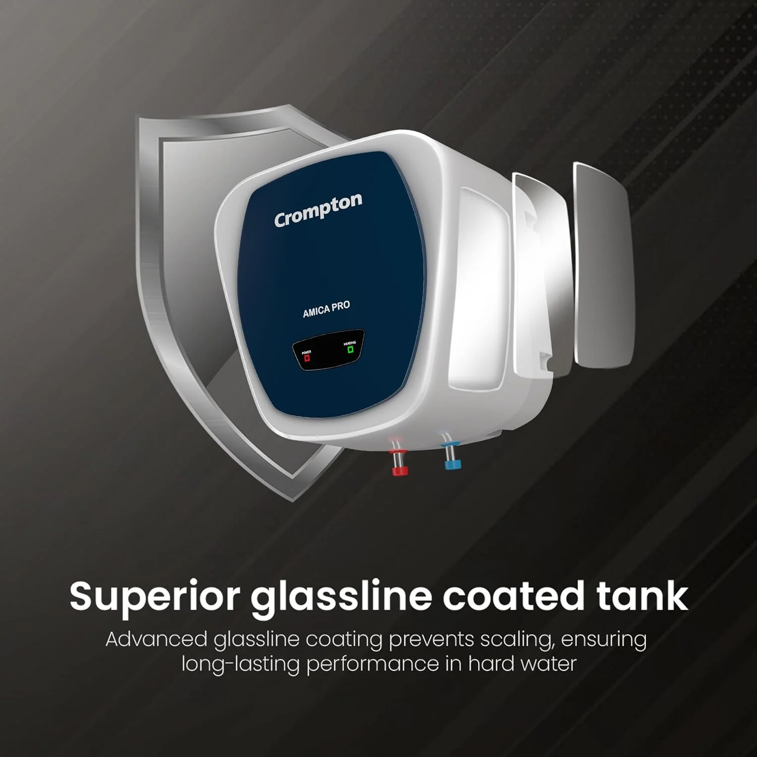 Crompton Amica Pro 15L Storage Water Heater (ASWH-5215) | 2000W | 5 Star Rated | Rust-Proof Body - Image 4