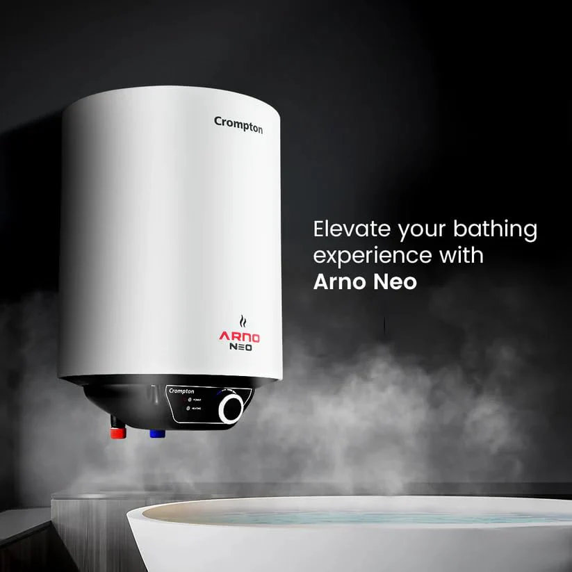 Crompton ARNO NEO 35L (ASWH-4335) Storage Water Geyser -with Rust Proof Plastic Body (White) | Free Installation - Image 5