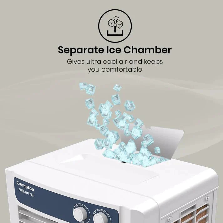 Crompton Aura Neo DAC 90 Desert Air Cooler | Honeycomb Pads | Auto Fill | Inverter Compatible - Image 4