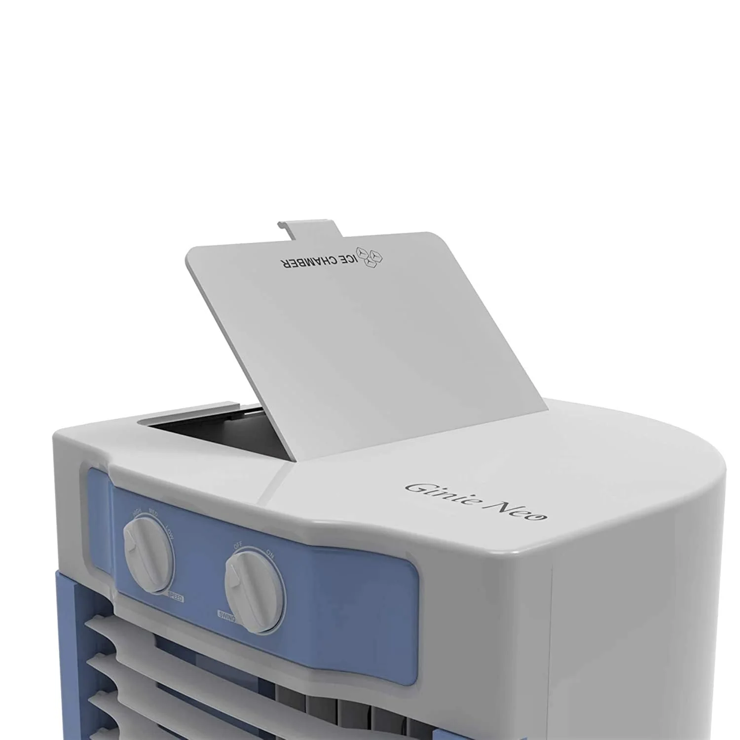 Crompton Ginie Neo Personal Air Cooler - 10L, White and Light Blue - Image 7