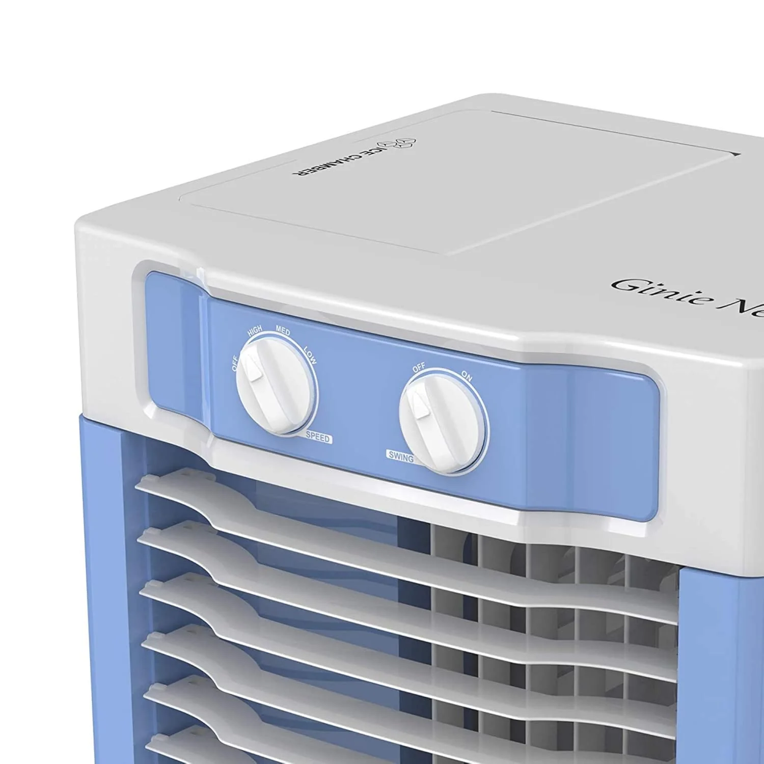 Crompton Ginie Neo Personal Air Cooler - 10L, White and Light Blue - Image 8