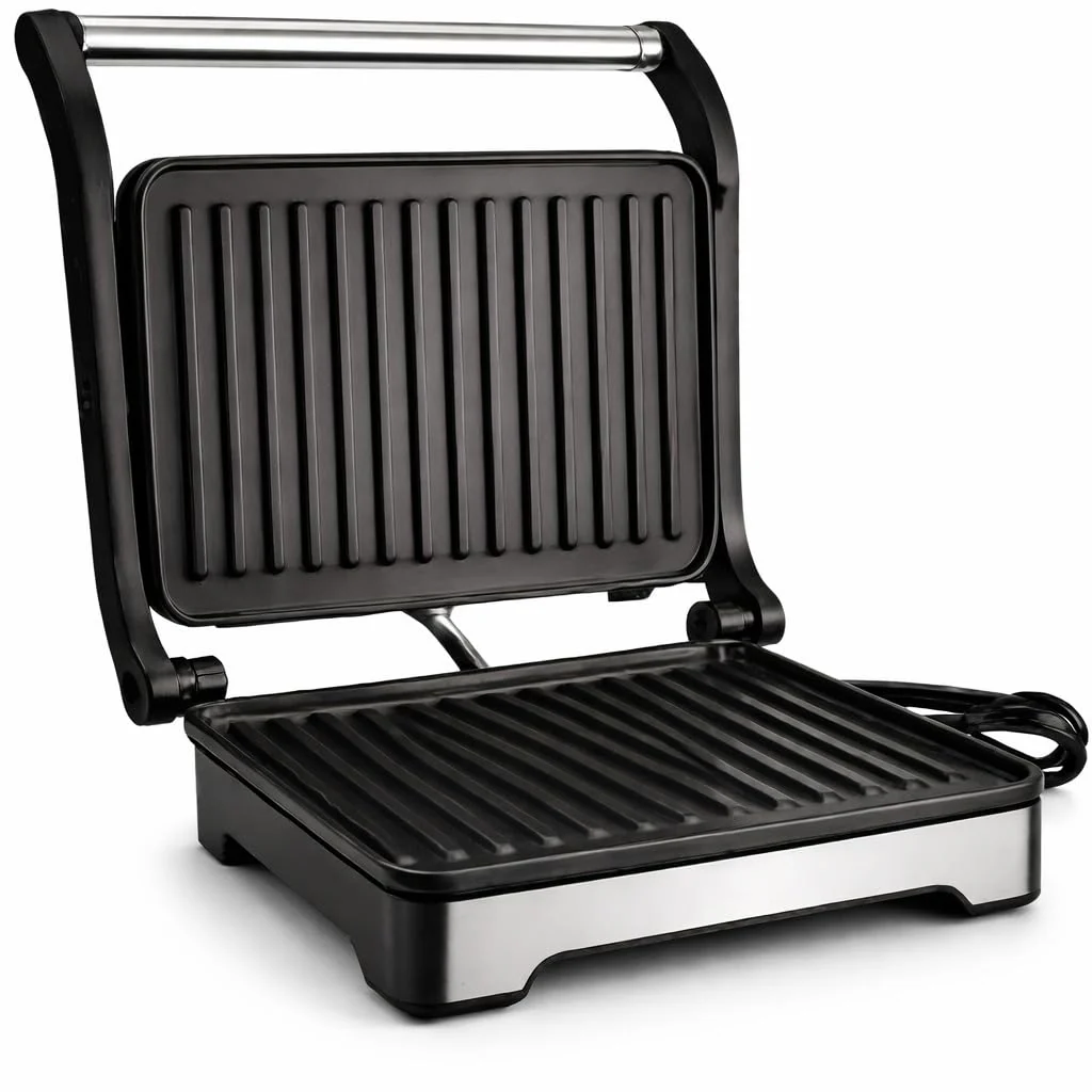 Crompton MaxCrisp 2S 1000W Grill Sandwich Maker with Non-Stick Plates & 2 Slice Capacity - Image 2
