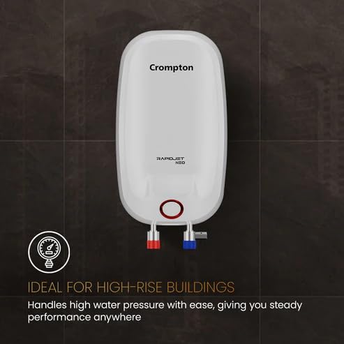Crompton Rapid Jet Neo 3L Instant Water Heater | Anti-Scale Technology | Fast Heating - Image 2