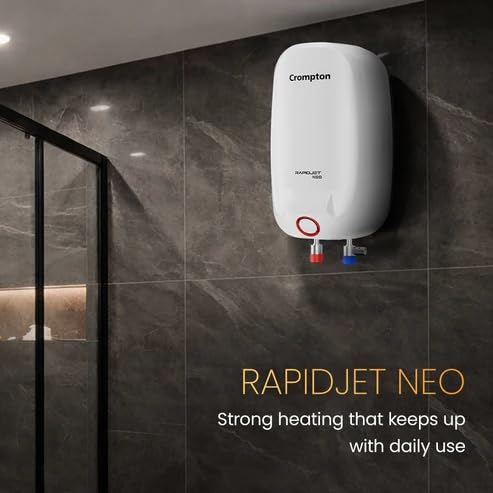 Crompton Rapid Jet Neo 3L Instant Water Heater | Anti-Scale Technology | Fast Heating - Image 3