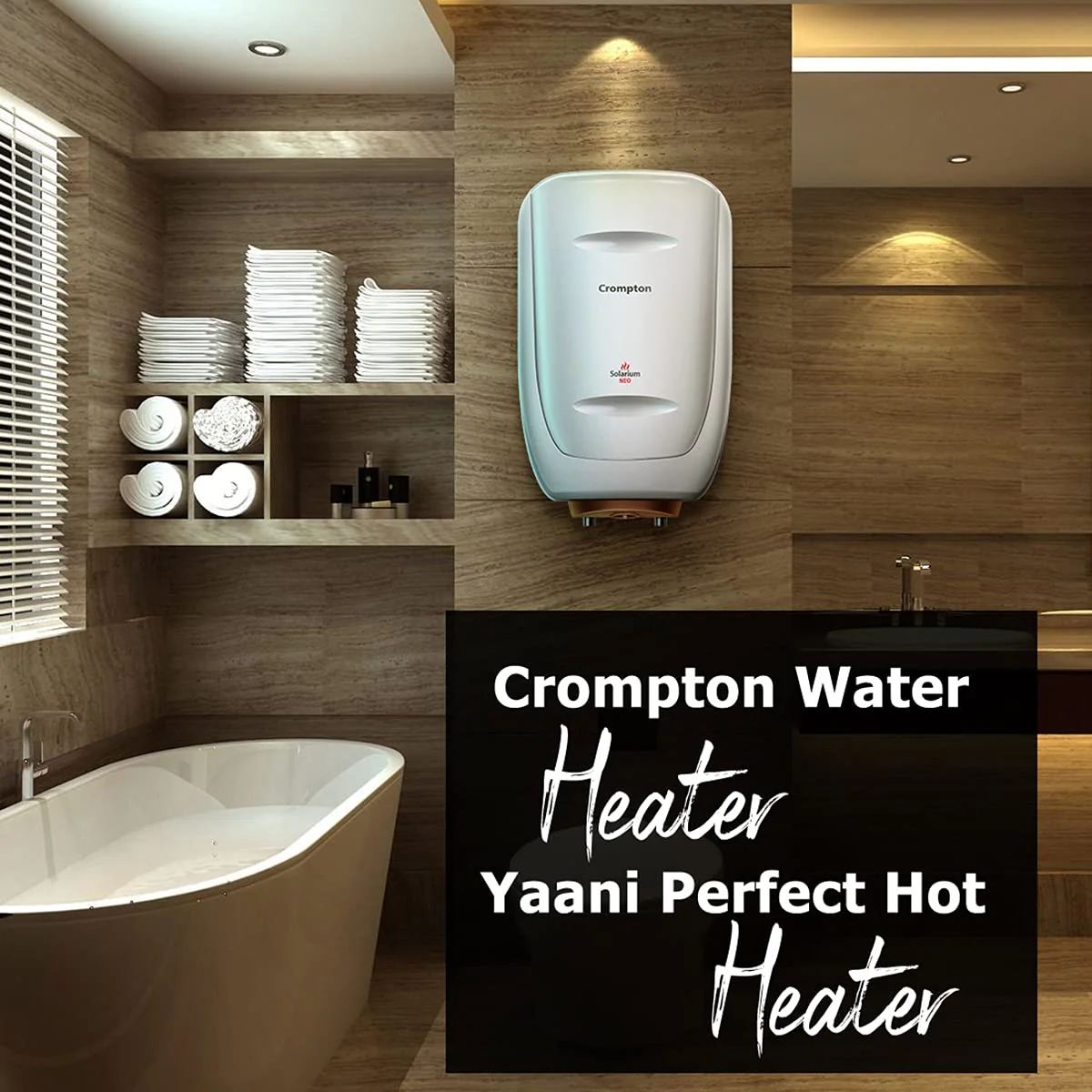 Crompton Solarium Neo 25-L 5 Star Rated Storage Water Heater with Advanced 3 Level Safety (Ivory), Standard - Image 5