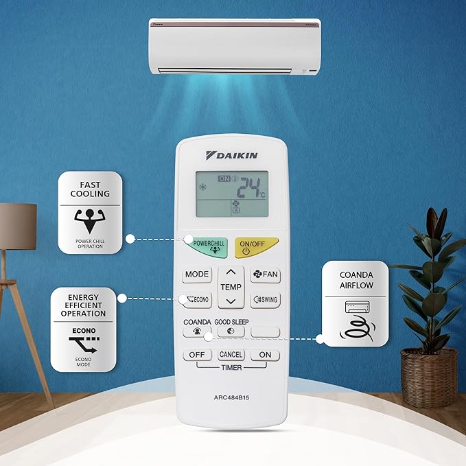 Daikin 1.5 Ton 3 Star Hot And Cold Inverter Split AC (Copper, PM 2.5 Filter, FTHT50UV16VA, White) - Image 6