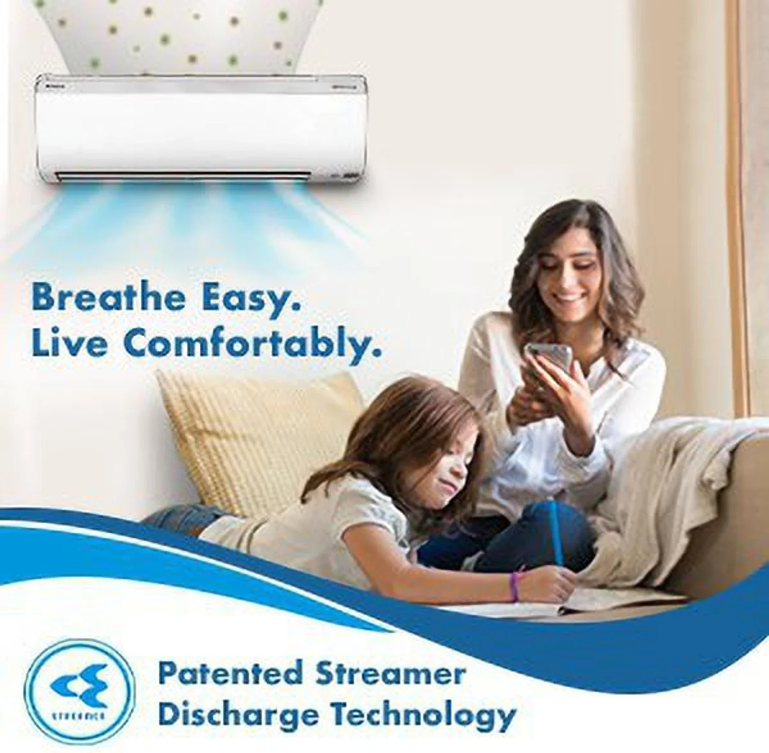 Daikin 1.5 Ton 5 Star Inverter Split AC (JTKJ50TV16U) (Open Box / Without Box) - Image 2