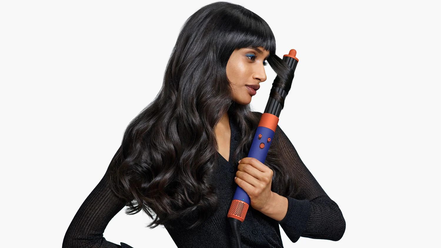Dyson Airwrap Multi-Styler &amp; Dryer (Vinca Blue/Topaz) - Limited Edition, 1300 Watts - Image 4