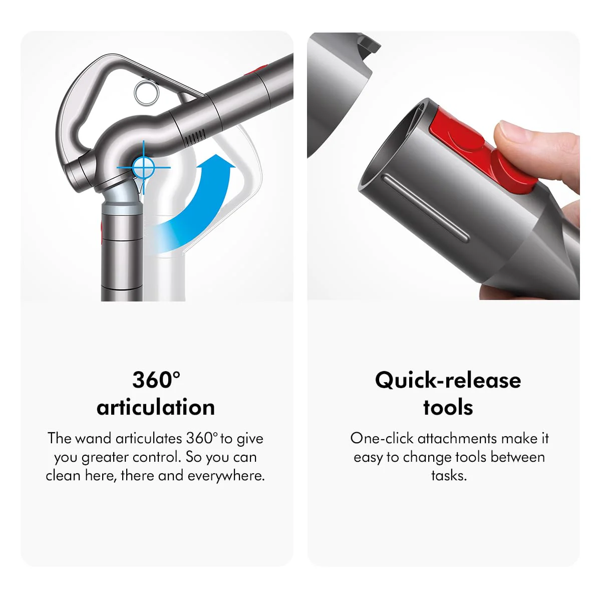 Dyson Big Ball bagless Vacuum Cleaner | India's only Vacuum Cleaner with 5 Year Warranty | No overheating | Whole-Home deep Cleaning | 1.6L Large bin and 22ft Long Cord with auto Cord rewinding - Image 4