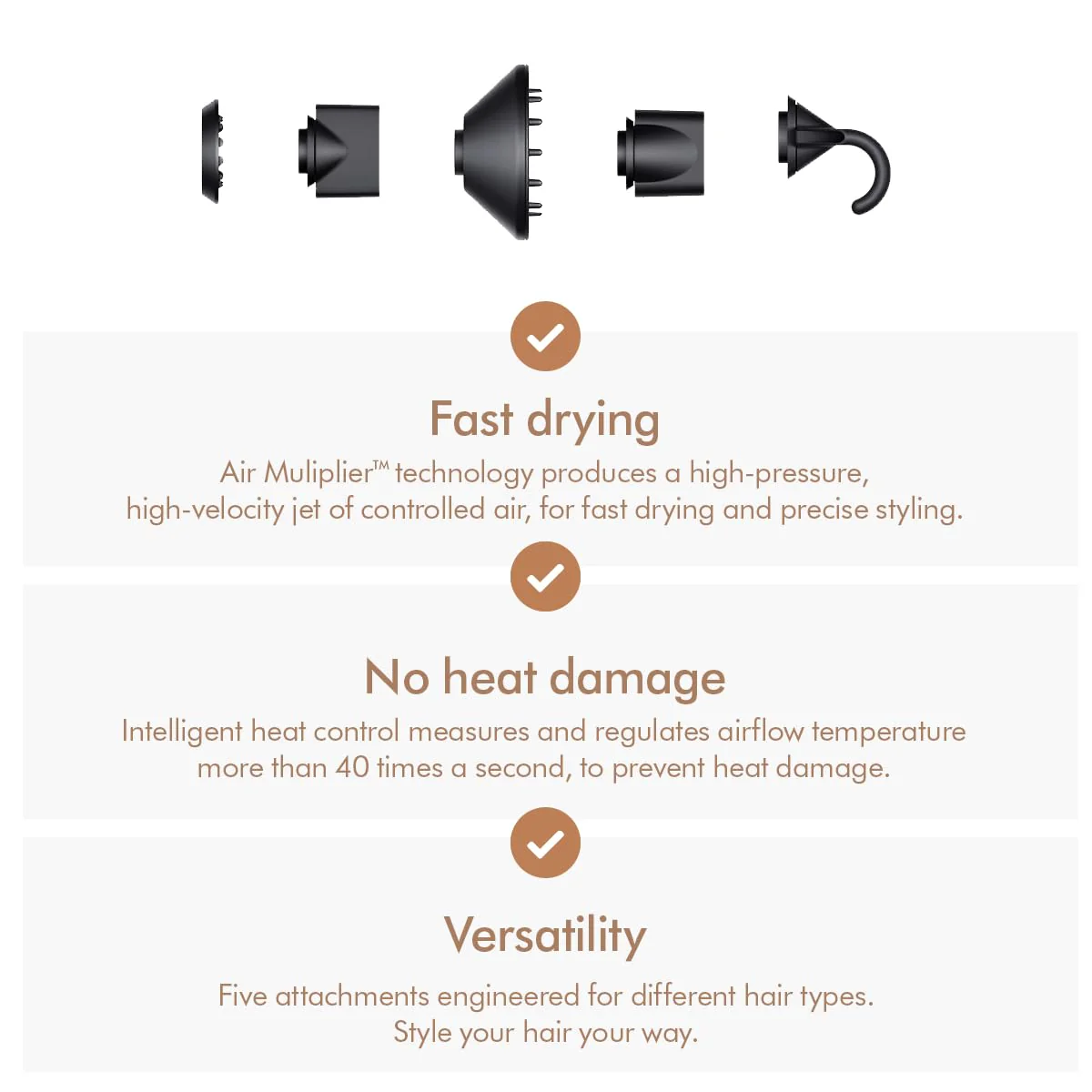 Dyson Supersonic™ Hair Dryer|Fast Drying|No Heat Damage|5 attachments|7 styling, 3 Speed & 3 Heat Settings|Travel Friendly|Unisex Usage|Intelligent Heat Control|2 Year Warranty (Prussian Blue) - Image 8