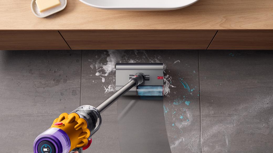 Dyson V12s Detect Slim Submarine Wet & Dry Cordless Vacuum Cleaner, 150AW Suction, Fluffy Optic, LCD Display - Image 3