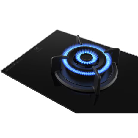 Electrolux 1 Burner Auto Ignition Glass Top 31cm Built-in Gas Hob, UltimateTaste 300, Black, EHG3141BC - Image 3