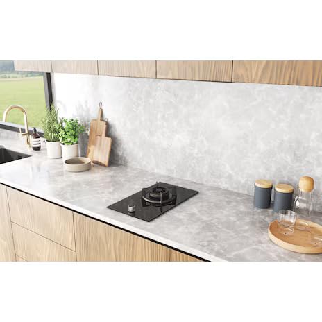 Electrolux 1 Burner Auto Ignition Glass Top 31cm Built-in Gas Hob, UltimateTaste 300, Black, EHG3141BC - Image 5