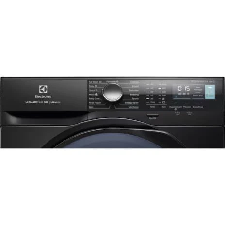 Electrolux 10kg 5 Star EcoInverter Fully Automatic Front Load Washing Machine, Full Load Vapour Wash for Sustainable Clothing, Hygienic Care, UltimateCare 500, EWF1024R5SB,Dark Silver) - Image 4