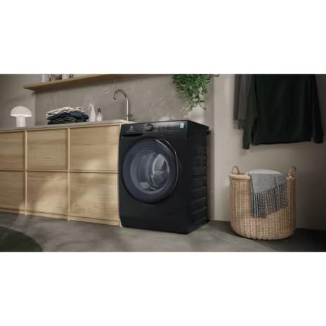 Electrolux 10kg 5 Star EcoInverter Fully Automatic Front Load Washing Machine, Full Load Vapour Wash for Sustainable Clothing, Hygienic Care, UltimateCare 500, EWF1024R5SB,Dark Silver) - Image 5