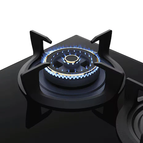 Electrolux 4 Burner Auto Ignition Glass Top 60cm Built-in Gas Hob, UltimateTaste 300, Black, EHG6430BC - Image 4