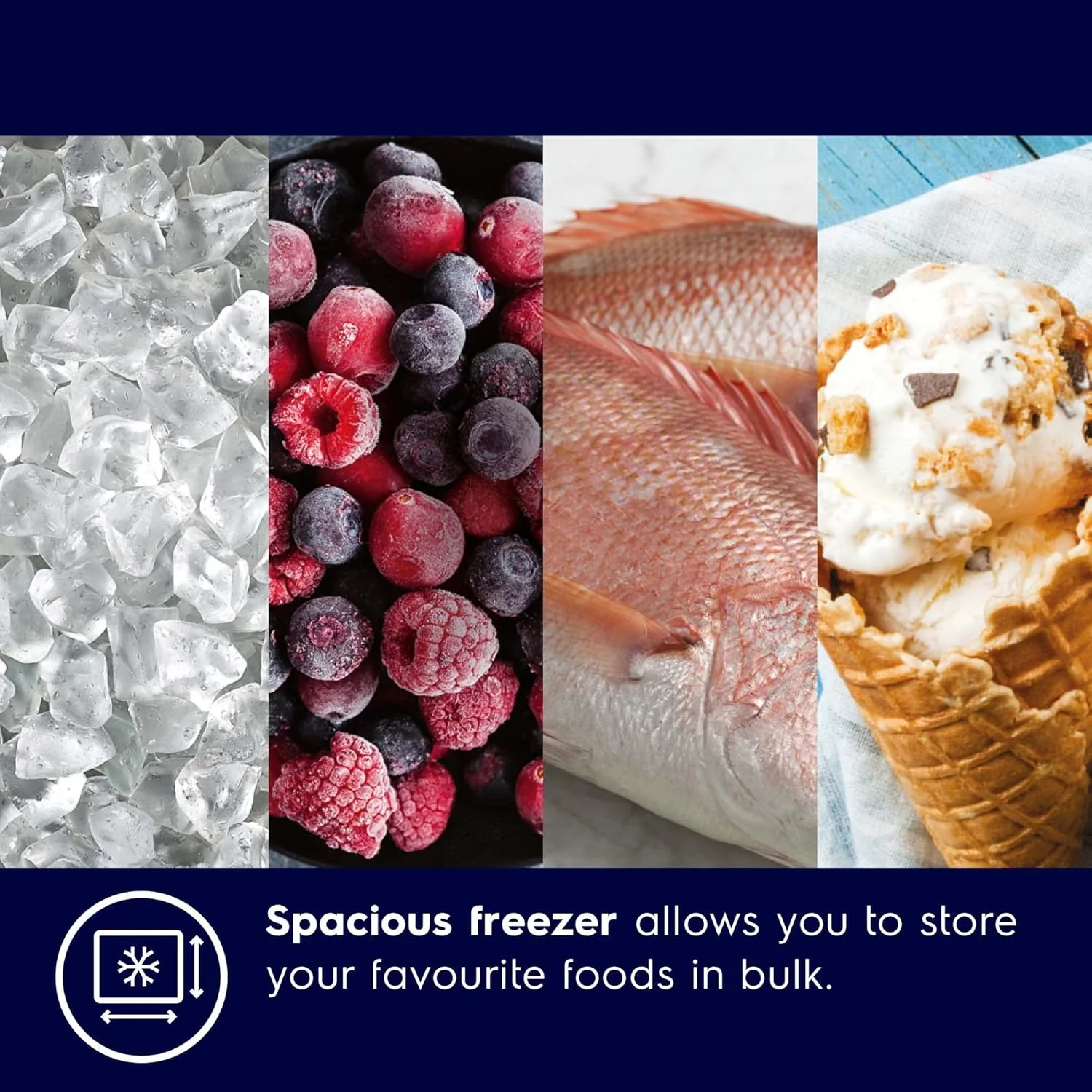 Electrolux 453L Frost Free Inverter Double Door Refrigerator, Bottom Freezer, TasteLockAuto & TasteGuard Technology, Stainless Steel, UltimateTaste 500, EBE4502C-S Visit the Electrolux Store - Image 8