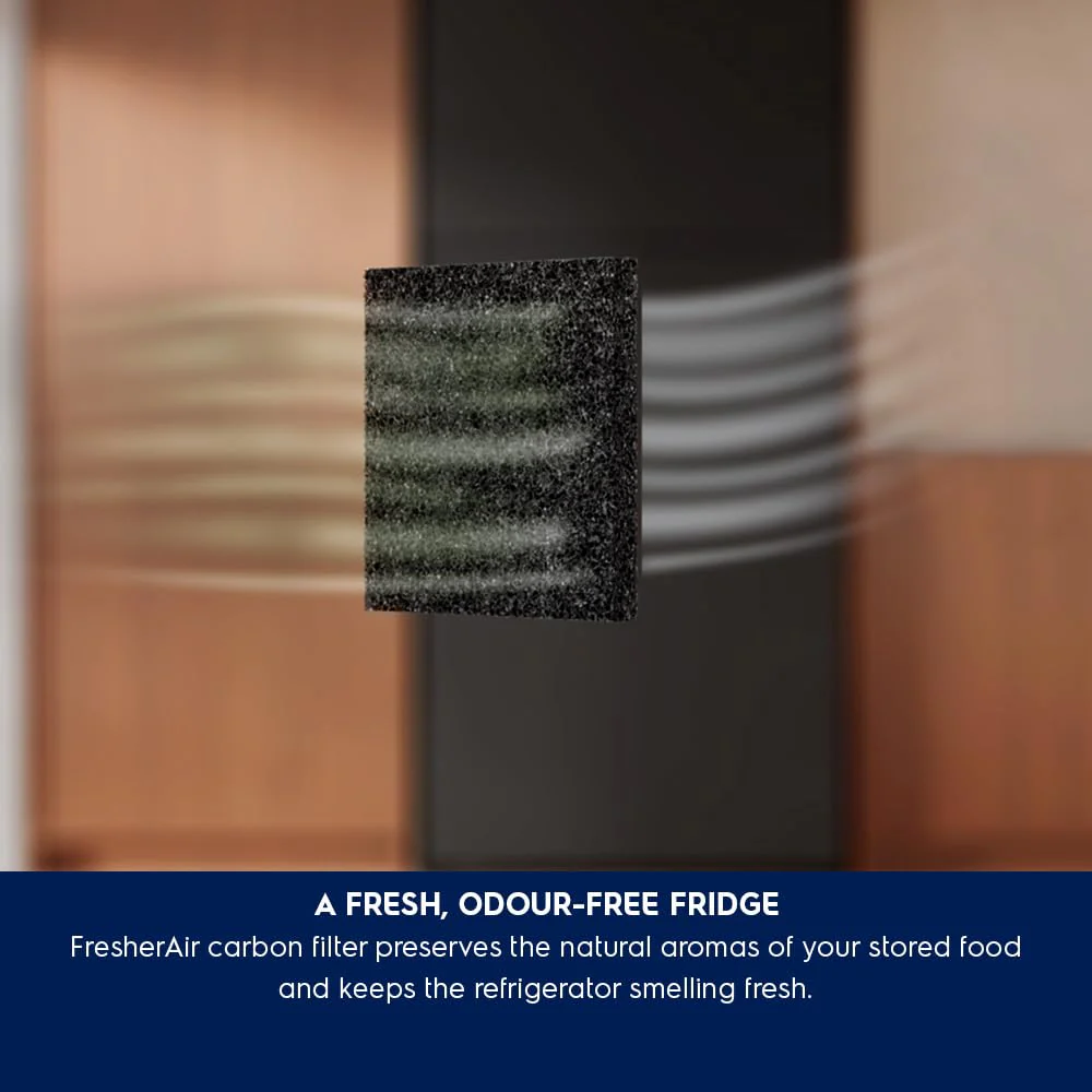 Electrolux 536L Frost Free Double Door Refrigerator with AI AutoSense, GreenZone AHC Technology, Inverter Compressor, Matte Charcoal Black Steel, UltimateTaste 700, ETM5002C-B - Image 3