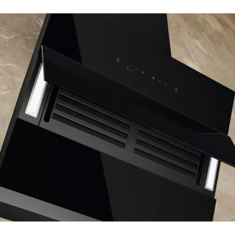Electrolux 60cm 700 Series Slope Chimney for up to 195 sqft Kitchen With Auto-HeatClean, Refreshingly quiet,Odour-free cooking experience (Black, ECS6941GB) - Image 4